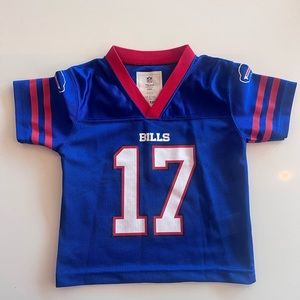 Official NFL Buffalo Bills 17 Josh Allen Jersey toddler 2T